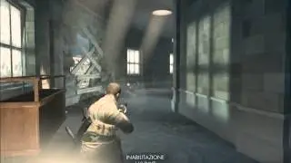 Sniper Elite V2 Bridge Level Speedrun [With F****d Up Framerate And Audio]