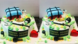 How to make pubg theme cake pubg cake