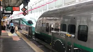 【山形新幹線E3系 銀つば+東北新幹線E5系 やまびこ】連結作業 福島駅