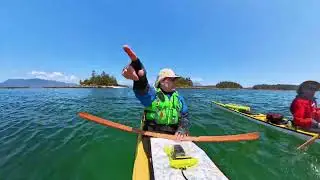 Kayaking the Broken Group, Vancouver Island Day 1, June 2025