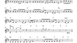 Try - Pink with sheet for flute, violin, vocals...