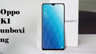 Oppo K1 unboxing