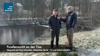 Fischzucht an der T&ouml;ss: Gespr&auml;ch mit J&uuml;rg Schneider, Mitp&auml;chter Revier 113 und SaNa-Instruktor.