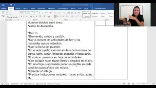 Planeaci&oacute;n diagn&oacute;stica primer semana  para primer grado de primaria.