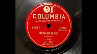 BROWN BEE BOOGIE by Hazel Scott 1947