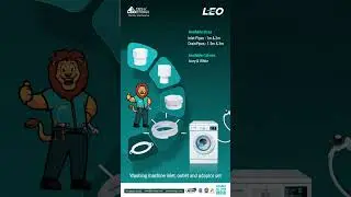 Leo Cube Series #WashingMachineTap #AdaptorSet