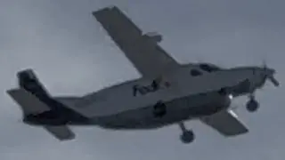 FedEx Feeder (Corporate Air) Cessna 208B Super Cargomaster Takeoff From Idaho Falls [N989FE]