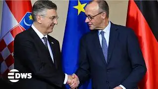 BREAKING NEWS: Croatian PM Andrej Plenković Speaks in Berlin on EU Security & Trade Priorities |AC14
