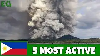PHILIPPINES 🌋🇵🇭: 5 Most Active Volcanoes