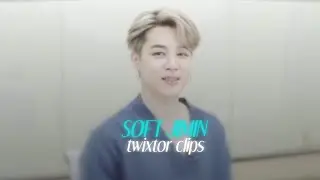 Soft/Cute Jimin twixtor clips for edits [HD]