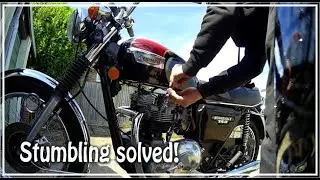 Ttriumph T140 - Stumbling while accelerating now solved