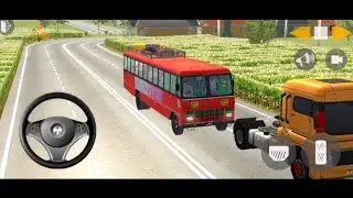 2026 New TATA Bus Driving Games - Indian Sleeper Bus Simulator - Bus Driving Game Android Gameplay