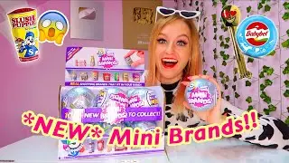 Распаковываю ПОЛНЫЙ ЯЩИК *СОВЕРШЕННО НОВЫХ* мини-брендов!!😱✨* GOLD SLUSH PUPPIE, BABYBEL, REESE'S...