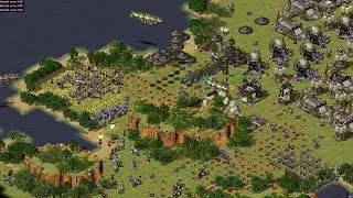 Red Alert 2 Yuri Revenge - Extreme AI - 7 Soviet Vs Yuri - Command Conquer