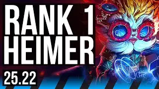 HEIMERDINGER vs IRELIA (MID) | Rank 2, Rank 1 Heimer, 13 solo kills, 49k DMG | BR Challenger | 25.22