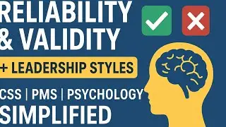 Psychology/Reliability & Reliability/ Transactional & Transformational leadership / CSS+PMS