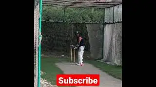 Kamran Akmal Brother Practcing in nets | Learning back foot shot