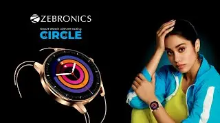 Zebronics | CIRCLE | Smartwatch with Bluetooth Calling