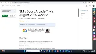 Skills Boost Arcade Trivia August 2025 Week 2 || Lab Solution || Google Cloud Arcade 2025