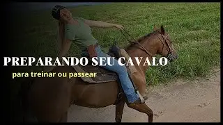 Como preparar/selar os cavalos | M.V Rafaela Joveliano