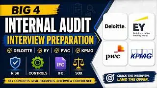 Big 4 Internal Audit Interview Preparation (Deloitte, EY, PwC, KPMG) | Risk, Controls, IFC, SOX