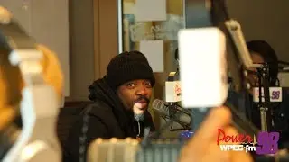 Anthony Hamilton kicks with the Morning Maddhouse Crew