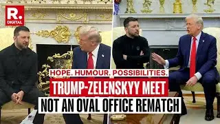 Trump-Zelenskyy Meet Ends With Possibilities Of Tripartite Talks, No Oval Office Rematch