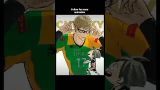 Haikyuu Animation Iwaizumi Tsukishima Kenma Hinata Akaashi Bokuto #Haikyuu #anime #fyp Kuroo Oikawa