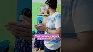 when your wife is camera shy person 🤣#trending #love #song #liketime #couple #viralvideo #goals #fyp