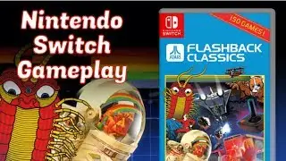 Nintendo Switch, AtGames Atari Flashback Classics, 150 ИГР, Геймплей - Emceemur