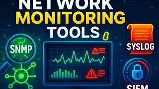 How Networks Are Monitored: SNMP, Syslog, and SIEM Tools