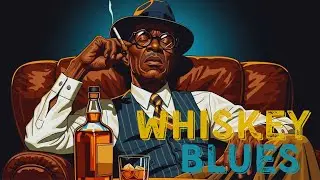 Relaxing Whiskey Blues Music 🎸 Dark Blues Guitar, Heartbreak & Smoky Nights