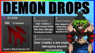 ALL DEMON BOSS DROPS DIMENSION 6 ANIME FIGHTING SIMULATOR