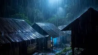 Sleep All Night with Heavy Rain – Deep Thunderstorm Ambience to Relax and Clear Your Mind