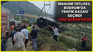 İbrahim Tatlıses, Bodrum'da trafik kazası geçirdi; Yeni Görüntüler