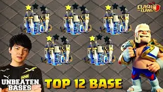 12 BEST TH18 *CENTER TH* BASE WITH LINK  | ANTI 1&2 STAR BASE | NEW TH18 WAR ,LEGEND BASE | COC .