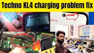 How to Fix Tecno KL4 Charging Issue | Step-by-Step Repair#technoinfinix