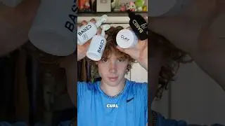Leave in and Curl Cream vs Sea Salt Spray and Clay! - in partnership with @basedbodyworks