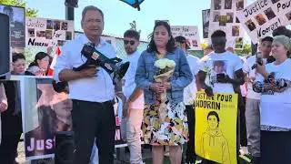 Justice Pour Nooran Rezayi Mettez Fin &Agrave; La Violence Polici&egrave;re Marche Silencieux 27 septembre 2025