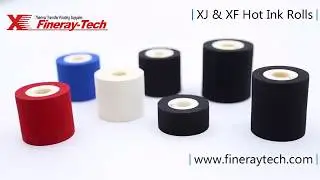 XJ & XF Hot Ink Roller/ Dry Ink Roll / Hot Print Solid Ink Roll for Hot Printing Coder Machine