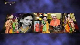 II Mandar Weds Dipti Wedding Album II Creative Touch Studio Album Design II Maharashtrian Wedding II
