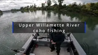 Upper Willamette River coho salmon fishing