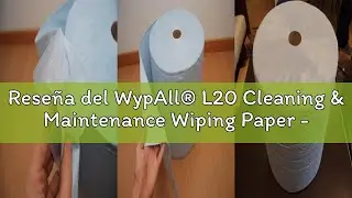 Rese&ntilde;a del WypAll&reg; L20 Cleaning & Maintenance Wiping Paper - Jumbo Roll/Blue