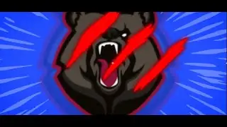 BEAR MASCOT ESPORT TWITCH INTRO LOGO ANIMATION