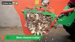 Holaras Bietenreiniger/-snijder BRS 1250 -- Bieten snijden