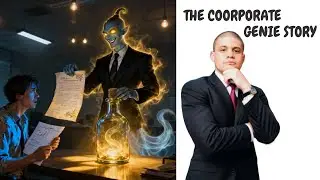 The Story📝 of the Corporate genie FULL Story with Moral 📚 #wallstreet #investing #finance