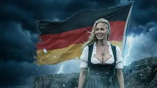 Schwarze Flamme im Sturm der Geschichte | Epische Deutsche Hymne mit Dramatischer Kraft.