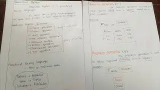 Relational algebra operations in DBMS tamil | Selection | Projection | Union | Intersection 
