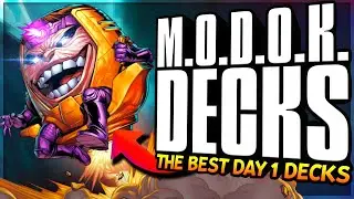 MODOK is TERRIFYING | 8 Killer Discard Decks: Pool 1-3 | Huge BOOST to Discard | Marvel Snap