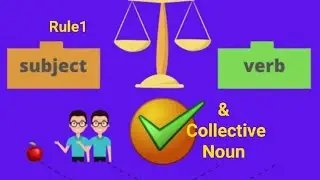 Subject verb agreement and Collective Noun. #subjectverbagreement #collectivenoun